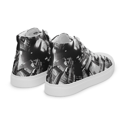 Men's High Top Canvas Shoes - Silent Reflection