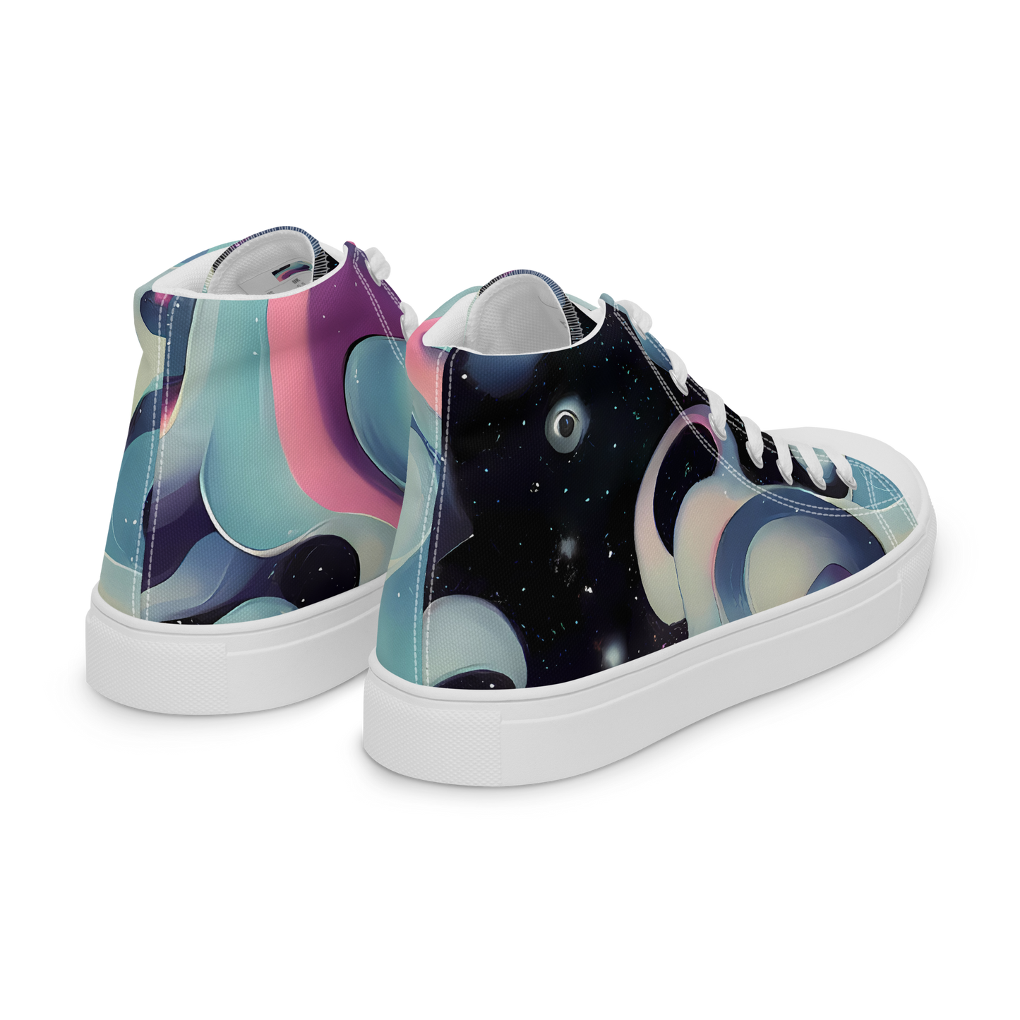 Women's High Top Canvas Shoes - Judd Elegance