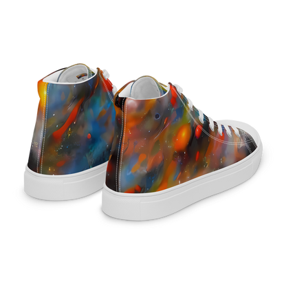 Men's High Top Canvas Shoes - Ethereal Eclat