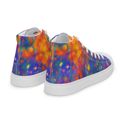 Men's High Top Canvas Shoes - Nolde Nebula