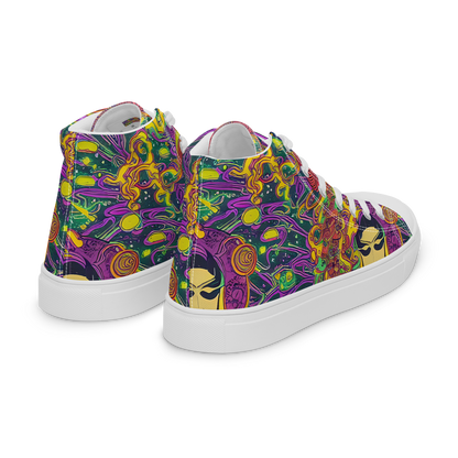 Men's High Top Canvas Shoes - Odyssey in Color