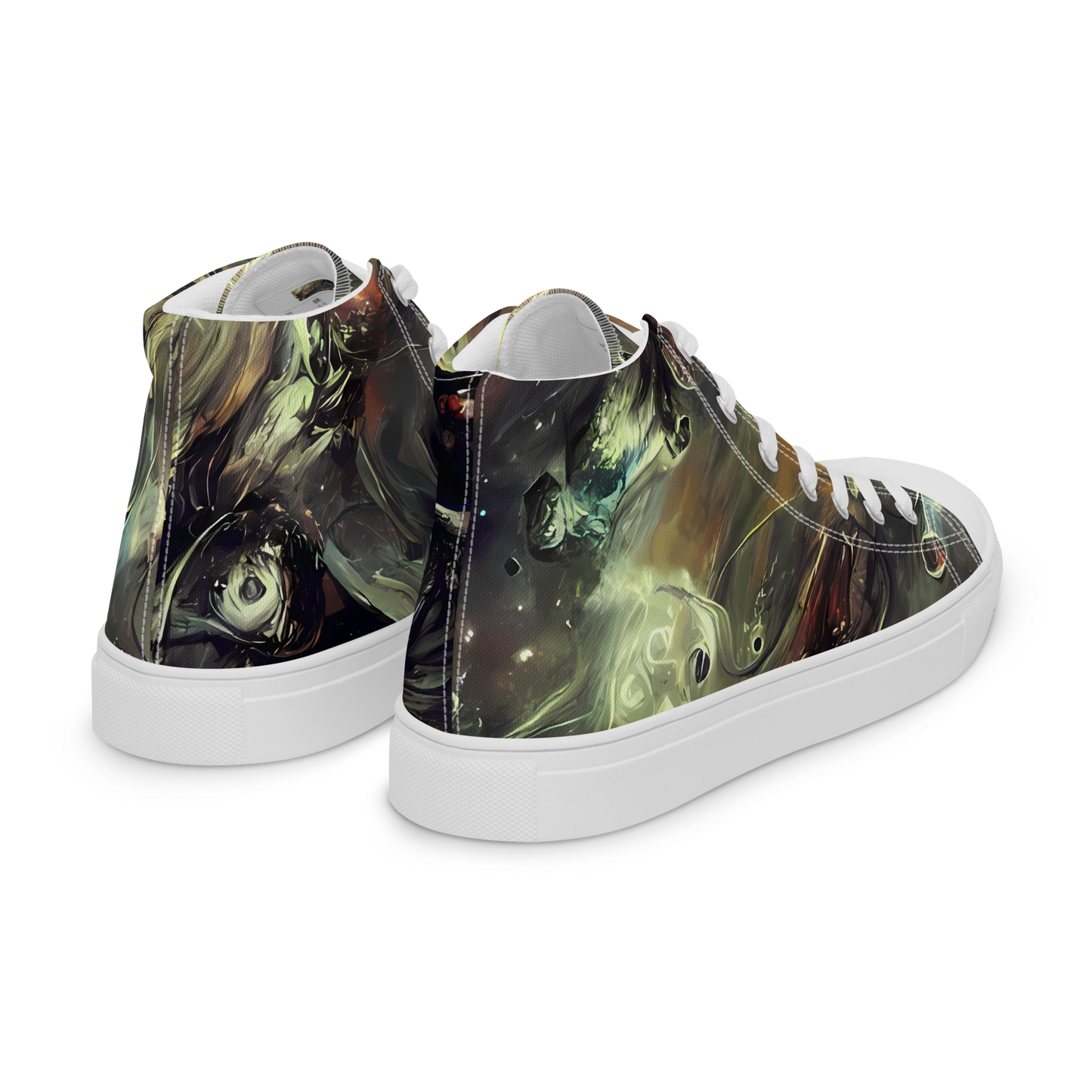 Women's High Top Canvas Shoes - Chaos Crescendo