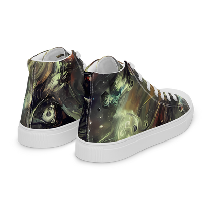 Women's High Top Canvas Shoes - Chaos Crescendo