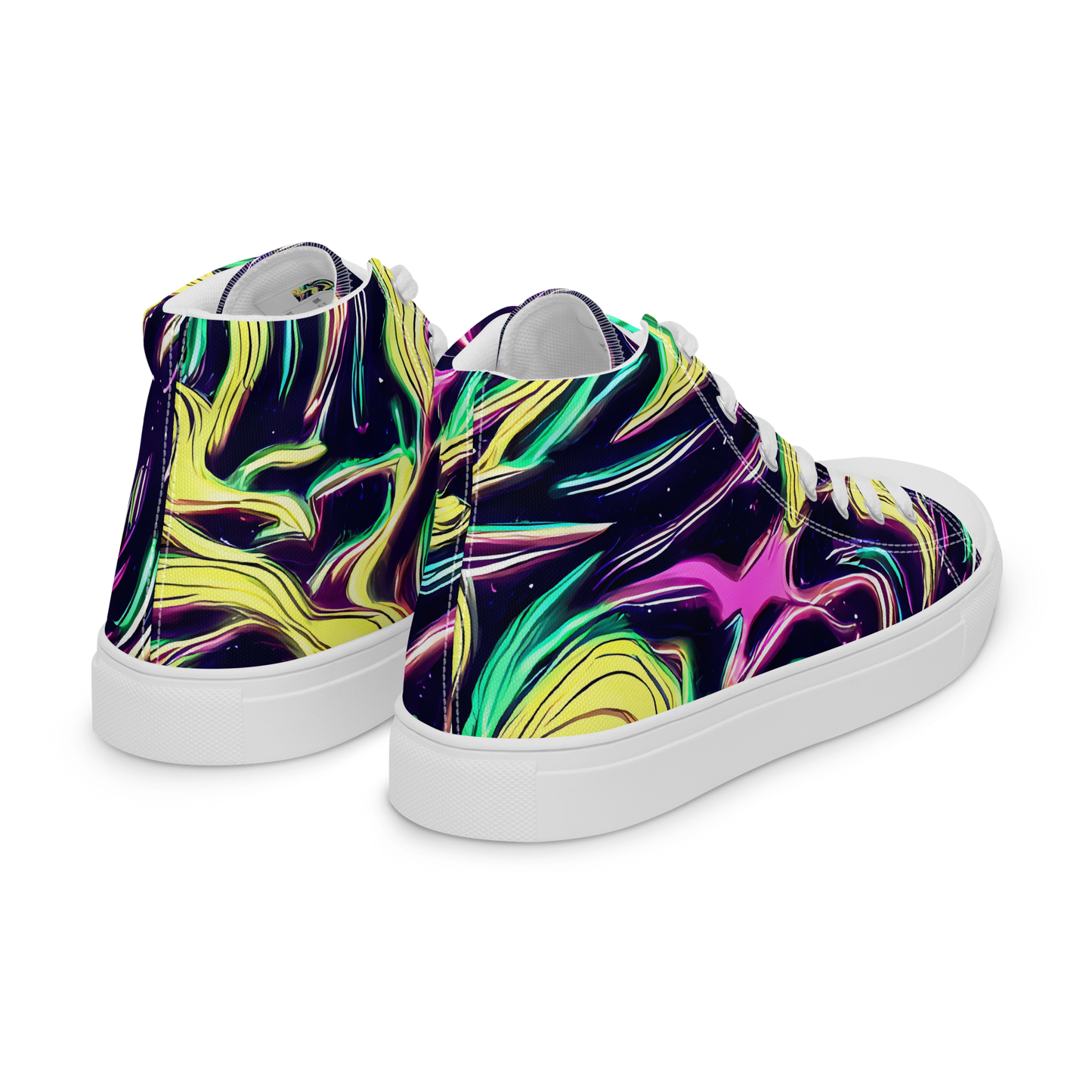 Women's High Top Canvas Shoes - Casson's Whirl