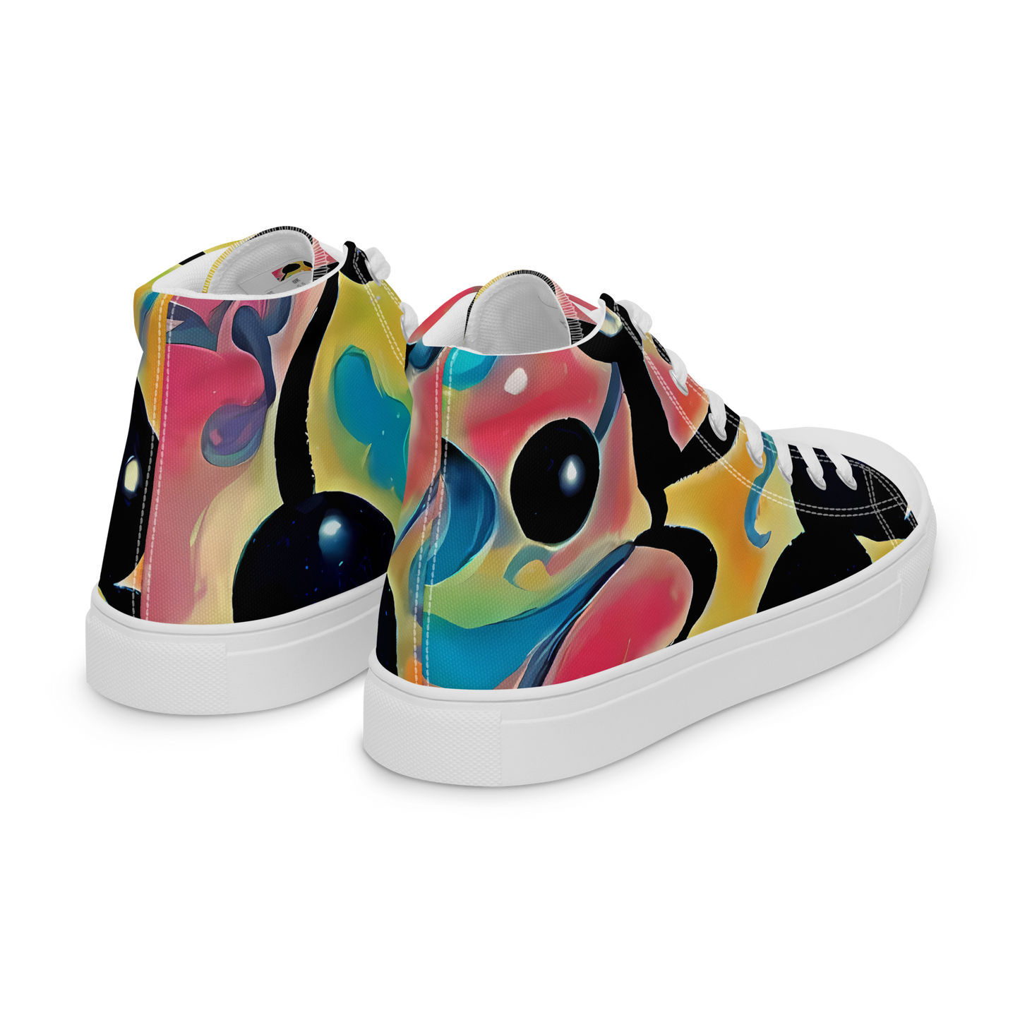 Men's High Top Canvas Shoes - Midday Mirage