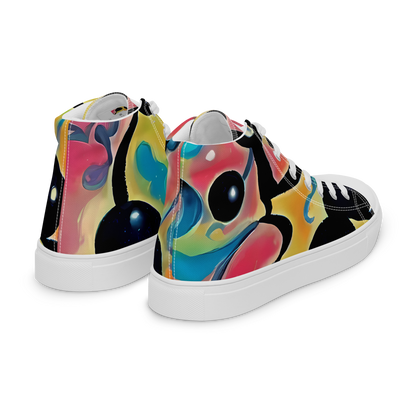 Men's High Top Canvas Shoes - Midday Mirage
