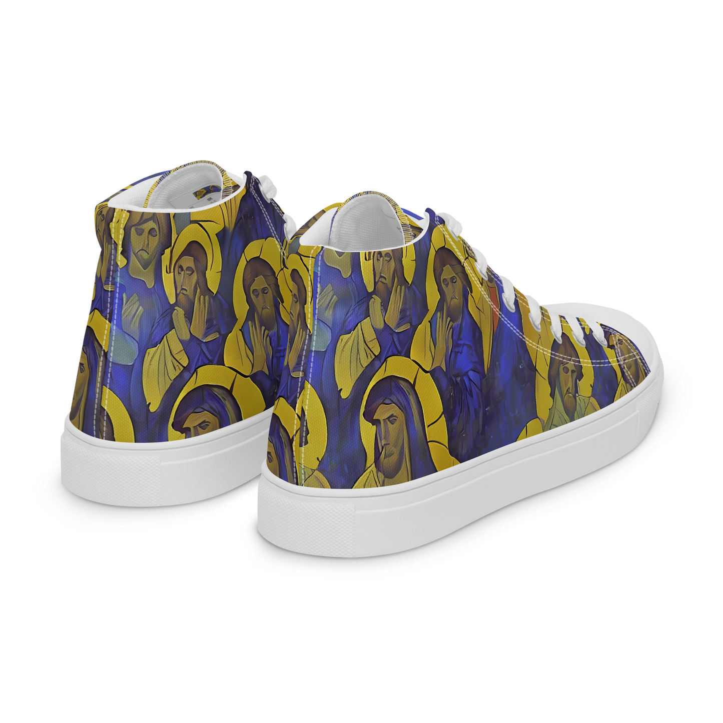 Women's High Top Canvas Shoes - Divine Reverie