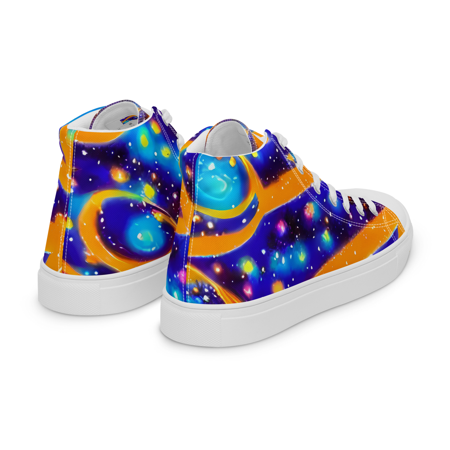 Women's High Top Canvas Shoes - Epic Orbit