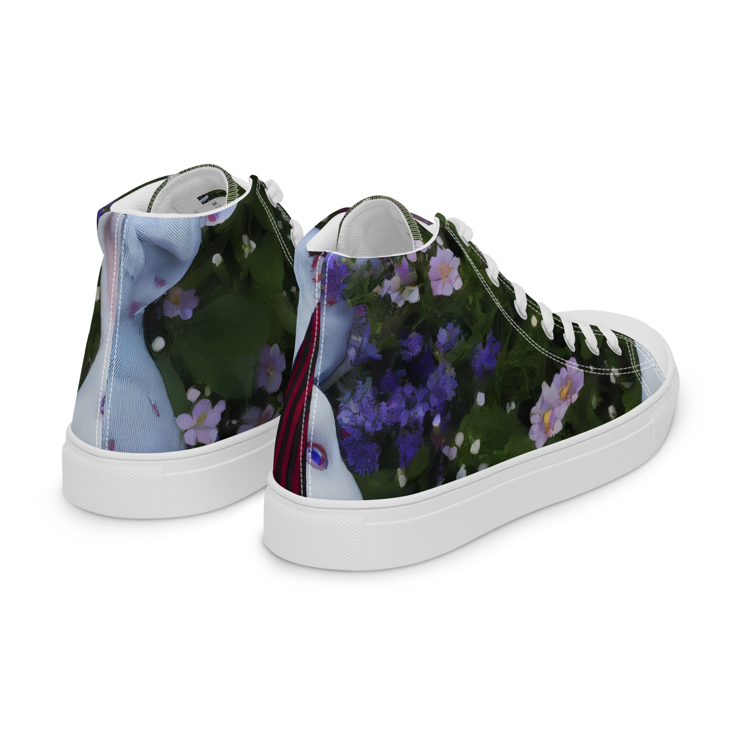 Women's High Top Canvas Shoes - Hip, Sharp Focus, Beautiful