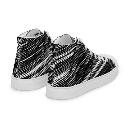 Men's High Top Canvas Shoes - Ward's Whirlwind