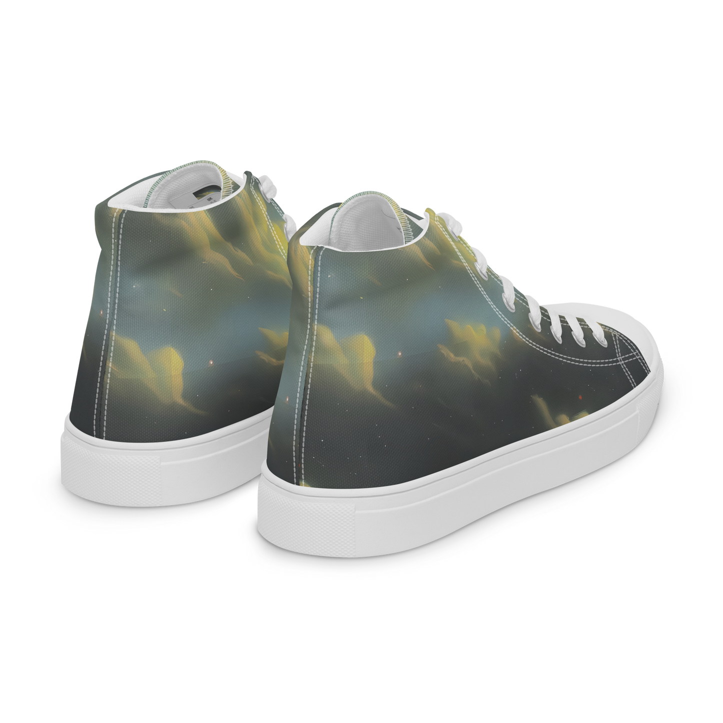 Men's High Top Canvas Shoes - Dreamy Ascent