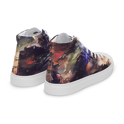 Women's High Top Canvas Shoes - Twisted Terra