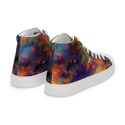 Women's High Top Canvas Shoes - Ephemeral Fantasy