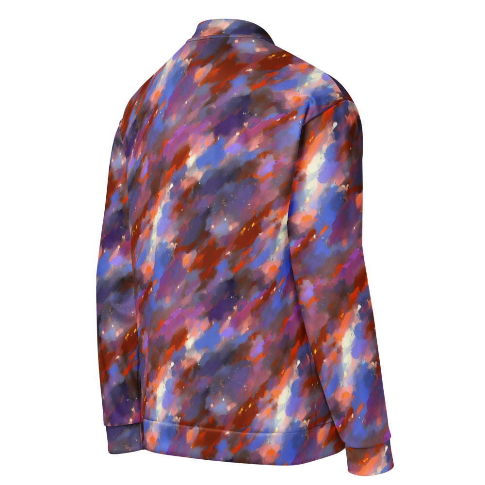 Bomber Jacket - Celestial Brushstroke