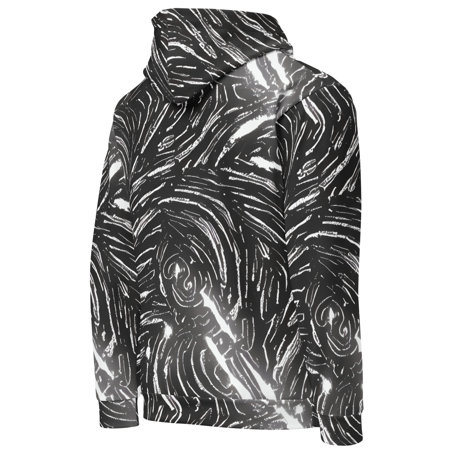 Hoodie - Silver Swirl