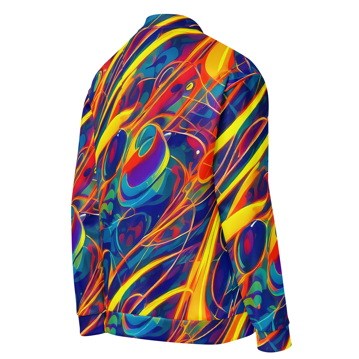 Bomber Jacket - Abstract Blaze