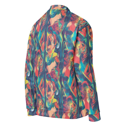 Bomber Jacket - Neon Aurora