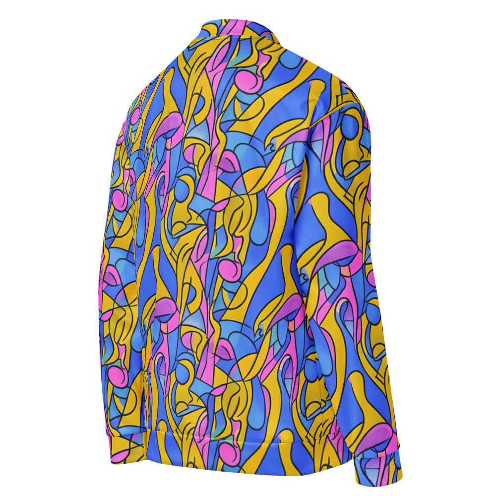 Bomber Jacket - Cosmic Curves