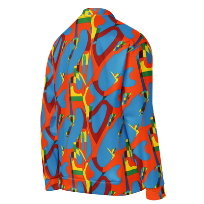 Bomber Jacket - Fire Ocean Fusion