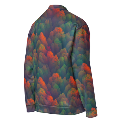 Bomber Jacket - Flame-Kissed Foliage