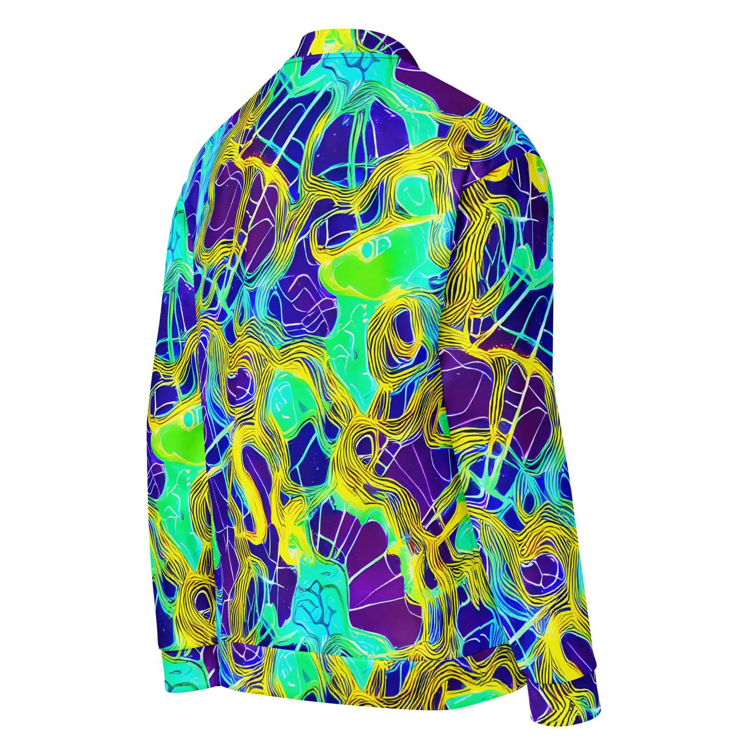 Bomber Jacket - Neon Jungle Rhapsody