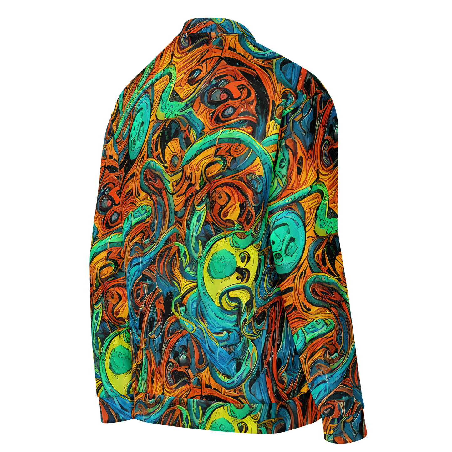 Bomber Jacket - Flaming Mirage