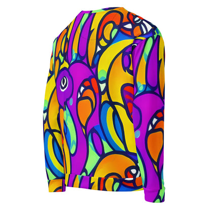 Sweatshirt - Kaleido Fish