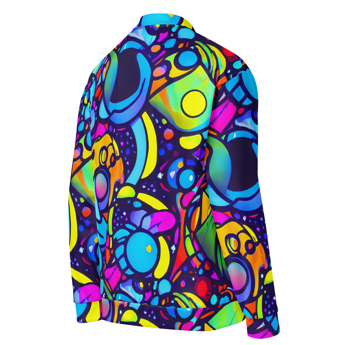 Bomber Jacket - Neon Graffscape