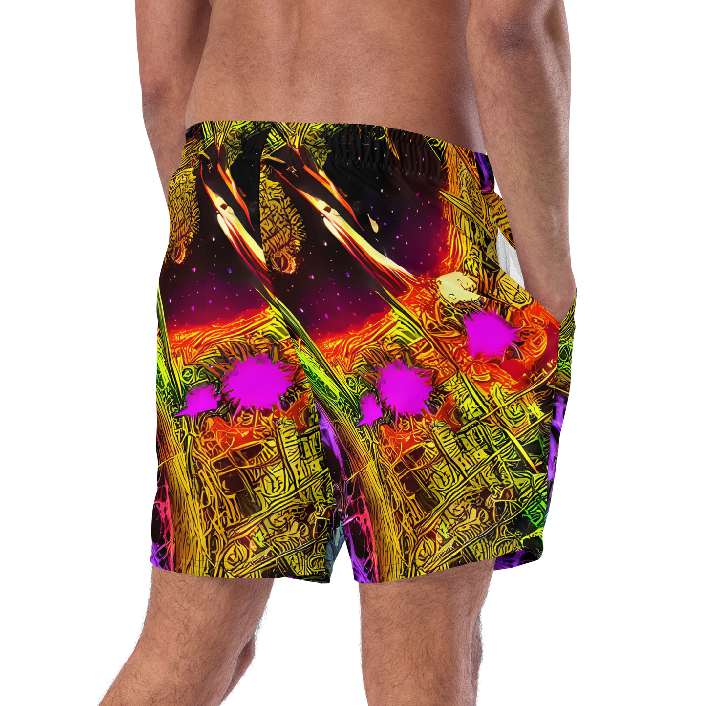 Swim Trunks - Neon Glyphworks