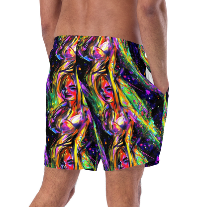 Swim Trunks - Galactic Flamenco