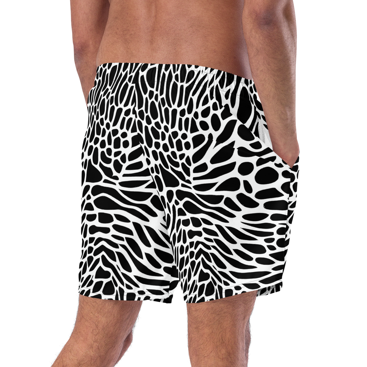 Swim Trunks - Monochrome Mystique