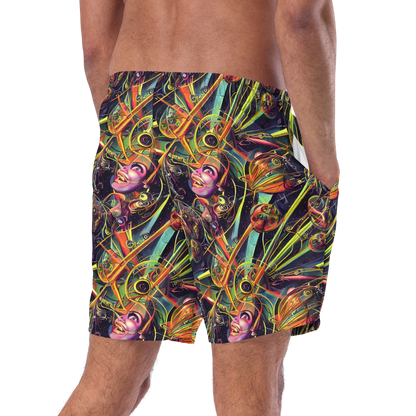 Swim Trunks - Psychedelic Deep Space