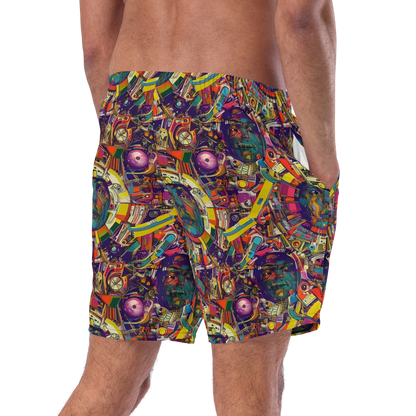 Swim Trunks - Cosmic Collage