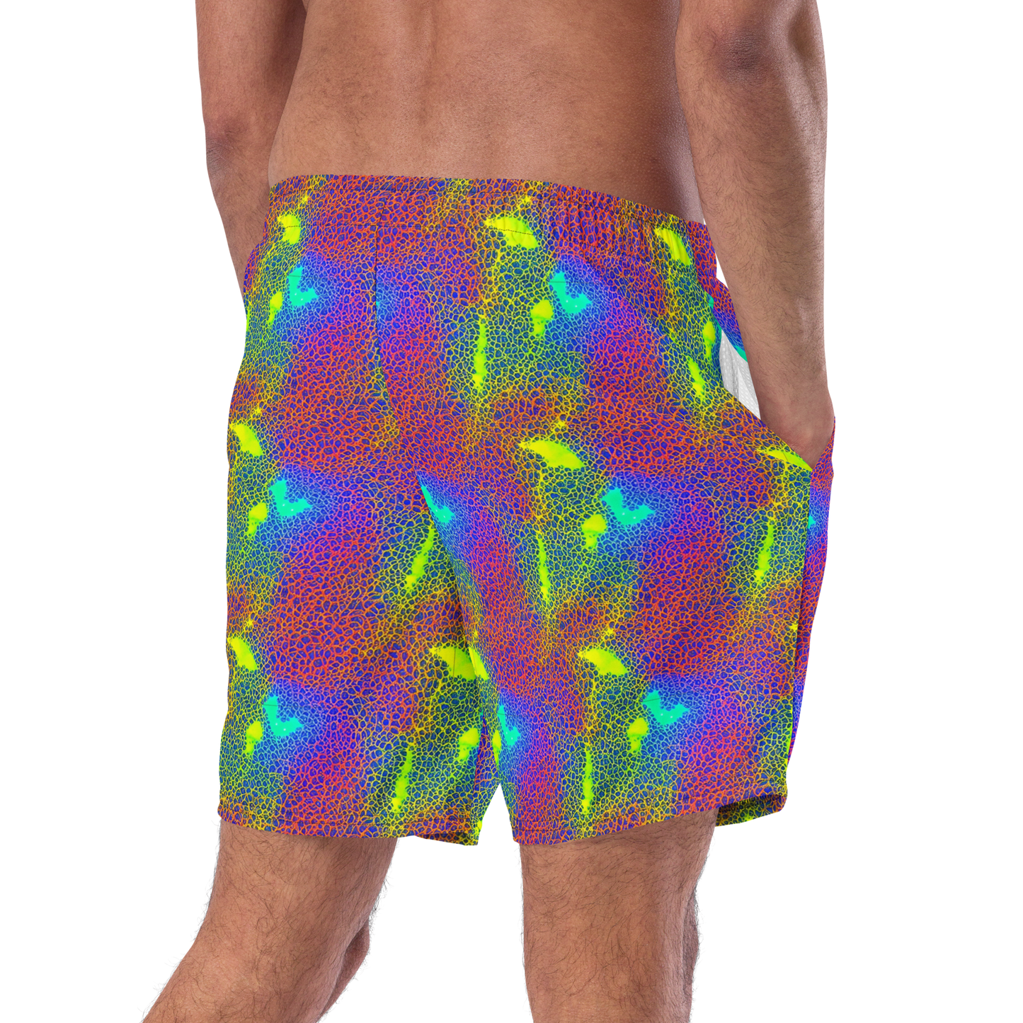 Swim Trunks - Prismatic Web