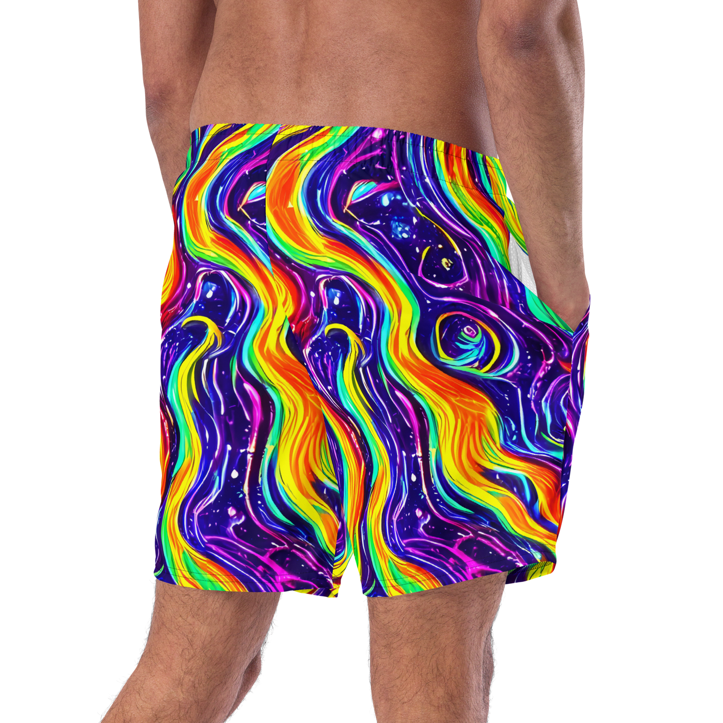 Swim Trunks - Galactic Flames