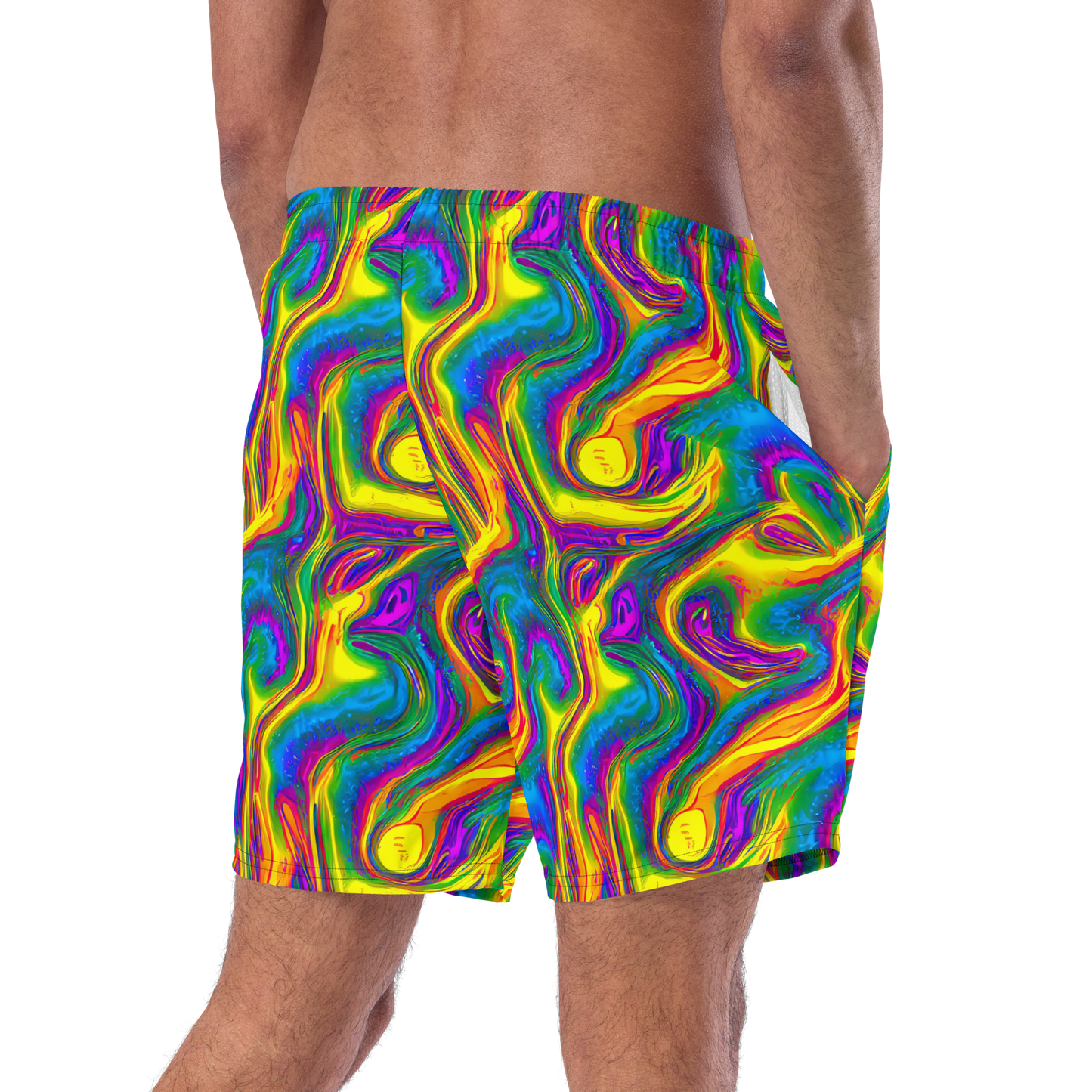 Swim Trunks - Electric Aurora