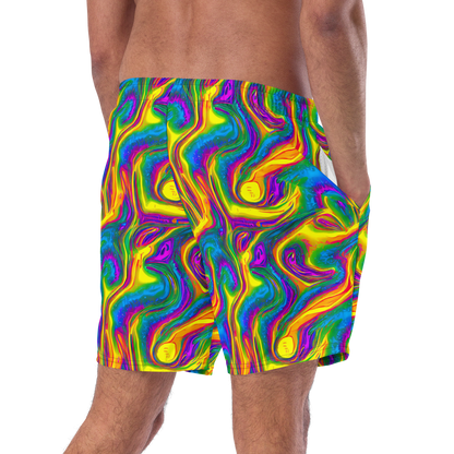 Swim Trunks - Electric Aurora