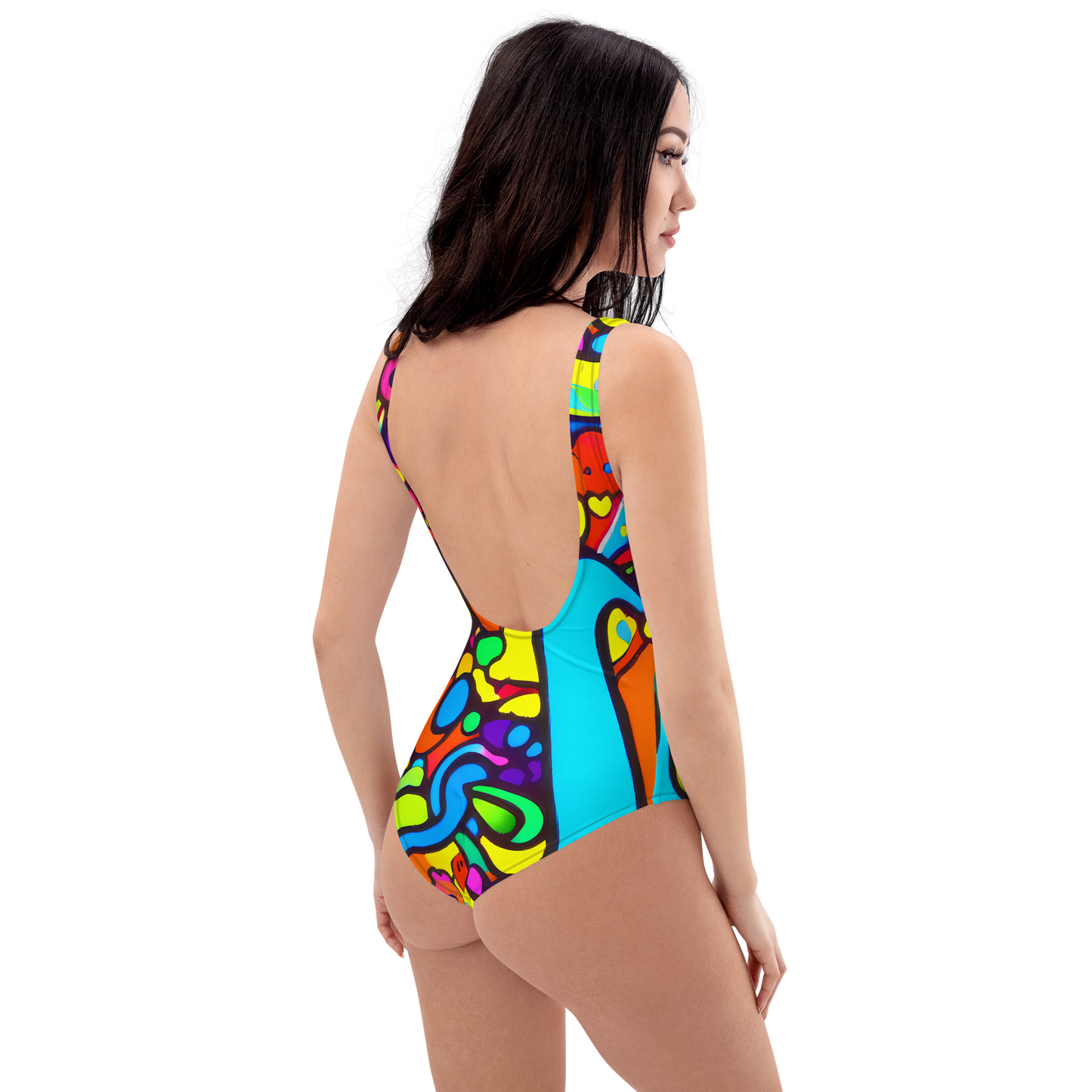 One-Piece Swimsuit - Chromadoodle Junction