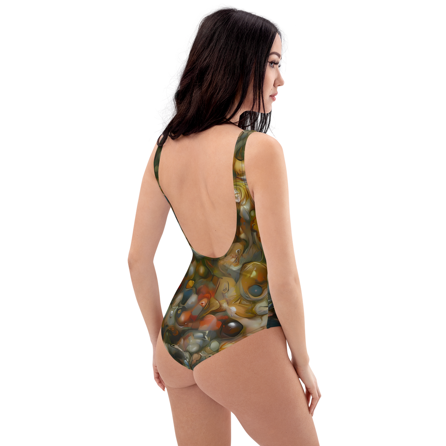 One-Piece Swimsuit - Cryptic Canvas