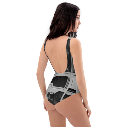 One-Piece Swimsuit - Concrete Harmony