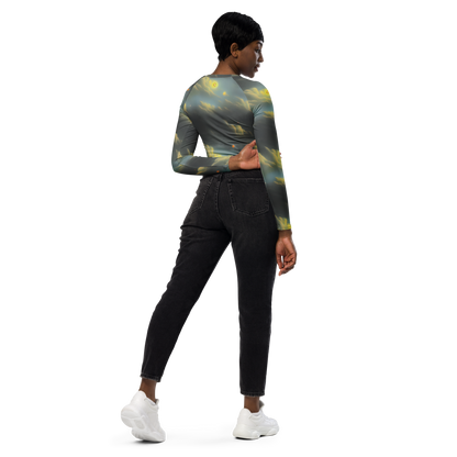 Long Sleeve Crop Top - Dreamy Ascent