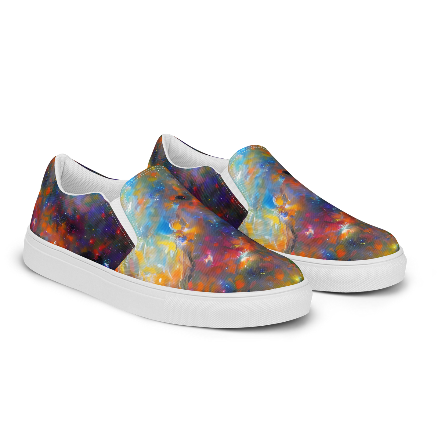 Women's Slip-On Canvas Shoes - Ephemeral Fantasy