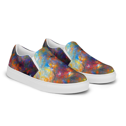 Women's Slip-On Canvas Shoes - Ephemeral Fantasy