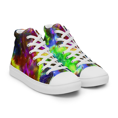 Women's High Top Canvas Shoes - Neer Nebula