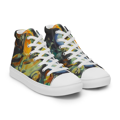 Men's High Top Canvas Shoes - Menzel's Maelstrom