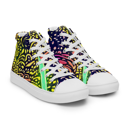 Women's High Top Canvas Shoes - Isenbrant Illumination