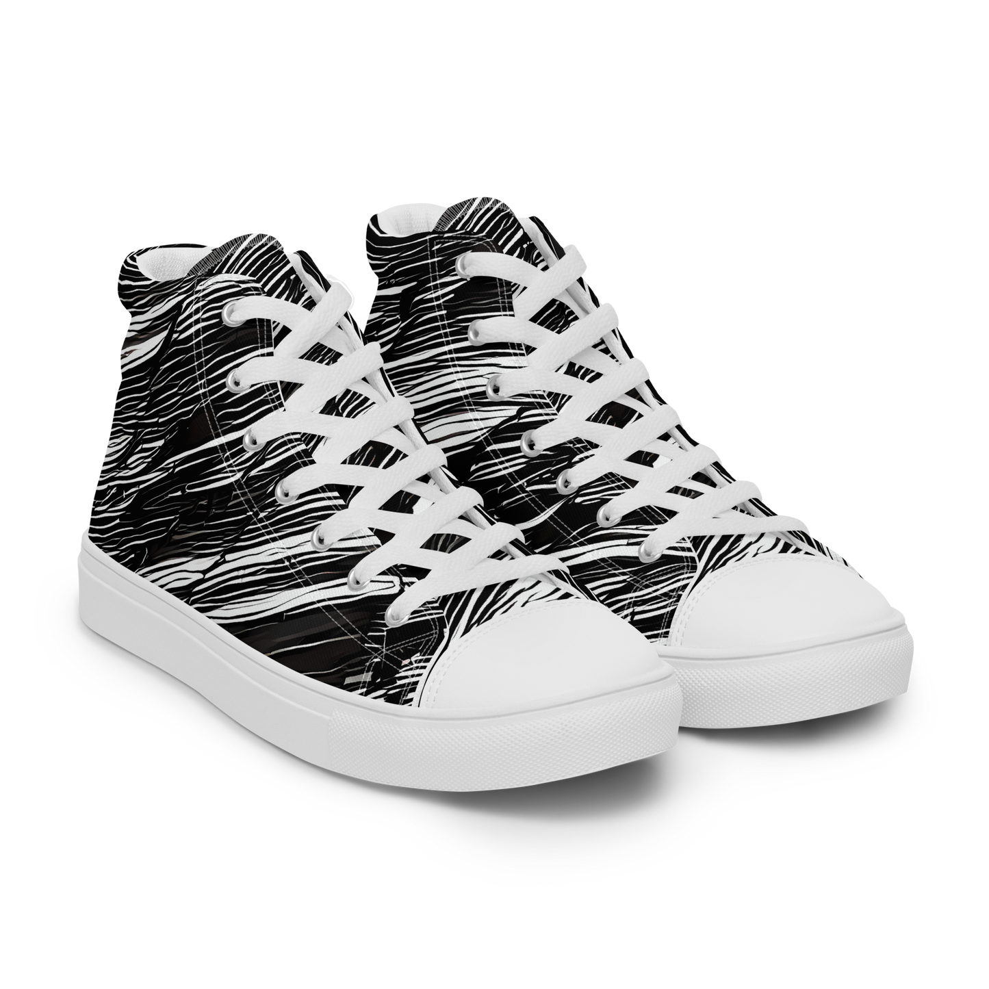 Men's High Top Canvas Shoes - Ward's Whirlwind