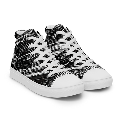 Men's High Top Canvas Shoes - Ward's Whirlwind