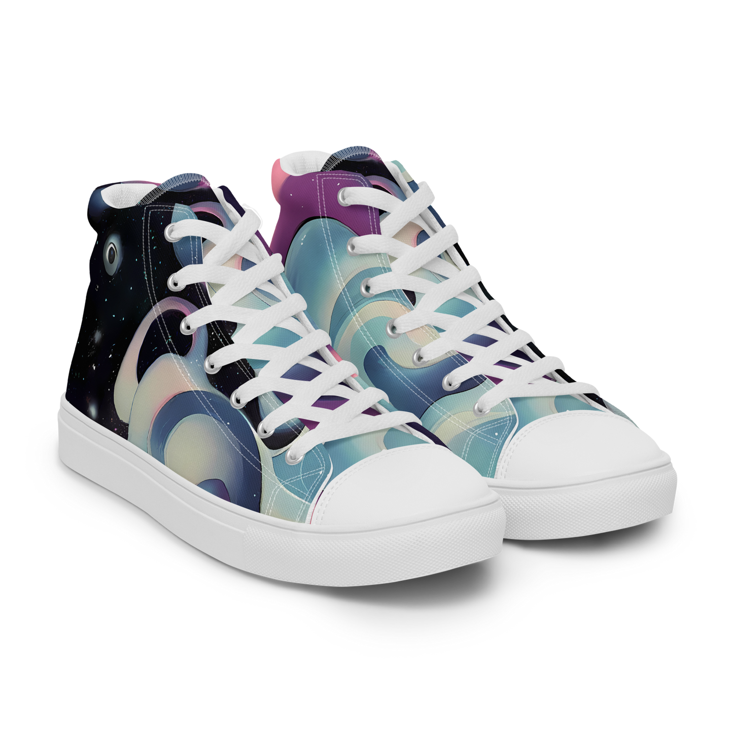 Men's High Top Canvas Shoes - Judd Elegance