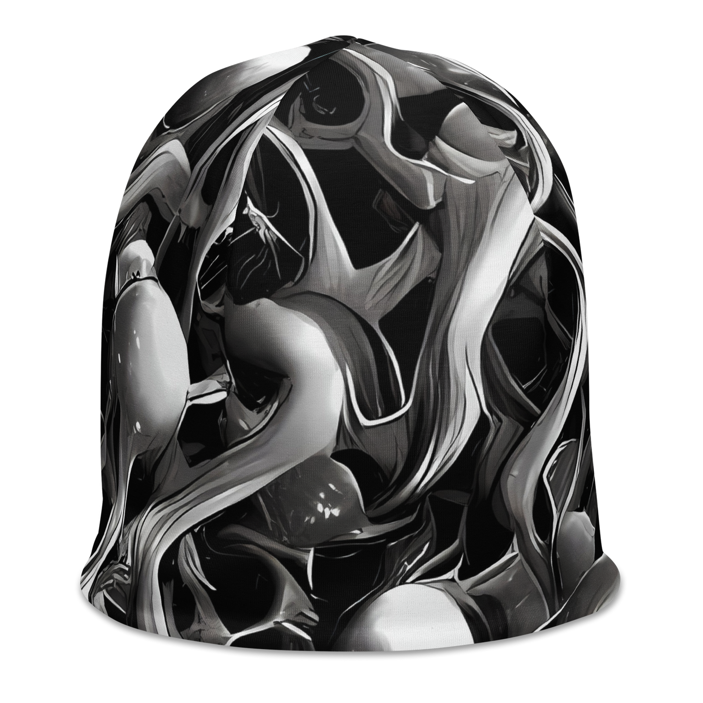 Beanie - Fluid Monochrome